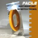 Facile(R) Stainless Steel Notch Towel 280 X 130 Mm