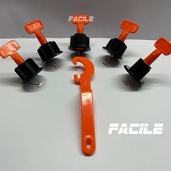 FACILE Reusable Tile Leveling System1.5mm Thickness with SS pin - mm2mm Products