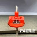 FACILE Tile Leveling System Spiral Kit Tile Leveler Needle Thickness 1.5mm/ 3mm   Tile Tools